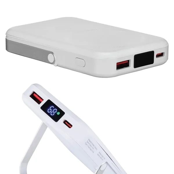 15w Wireless Magsafe 5000 mAh Power Bank with Stand... from ASI 57655 STOPNGO Line