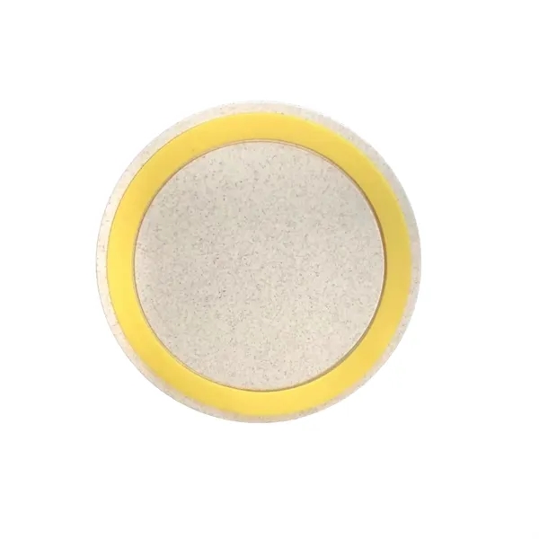 10W Wheat Straw Wireless Charging Pad Eco Friendly... from ASI 79535 Primetime / Primetime