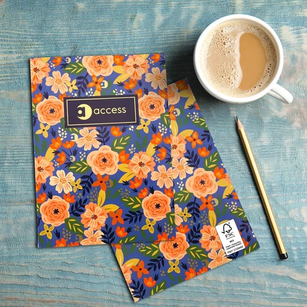 5" X 7" Perfect Paper Cover Notebook... from ASI 30208 A P Specialties