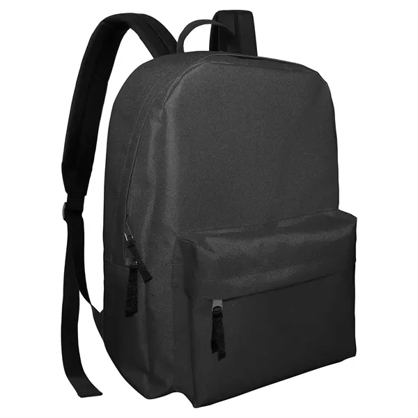 Polyester multi functional backpack with side mesh pocket.... from ASI 34046 Allcasion Travelware Co