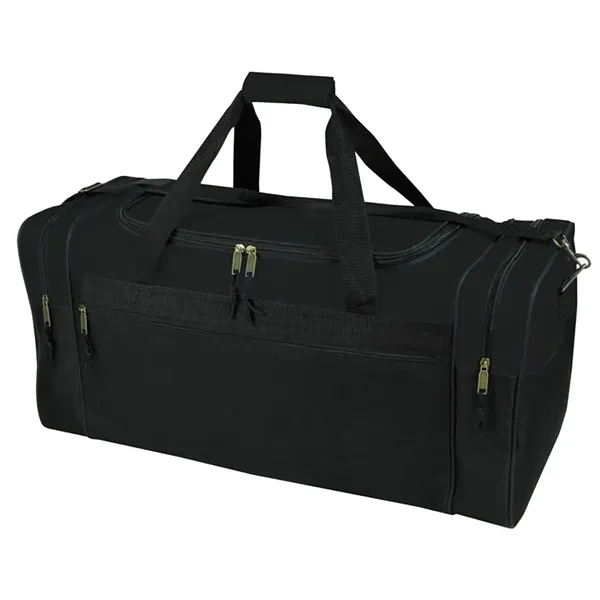 Duffel bag with double side pockets.... from ASI 34046 Allcasion Travelware Co