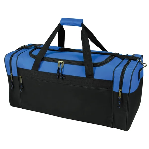 Duffel bag with double side pockets.... from ASI 34046 Allcasion Travelware Co