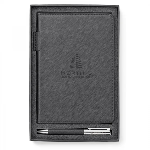 Kit Includes P514 2-PIECE GIFT BOX ST4660 TOSCANO GENUINE LEATHER NON-REFILLABLE... from ASI 88660 Spector & Co.