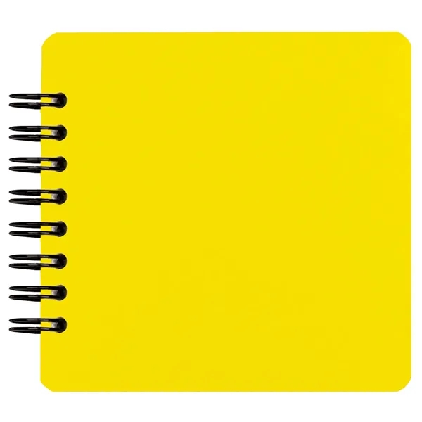 3 11/16" x 3 11/16" square poly journal with 50 sheets... from ASI 50873 Drum-Line / Drum-line Inc