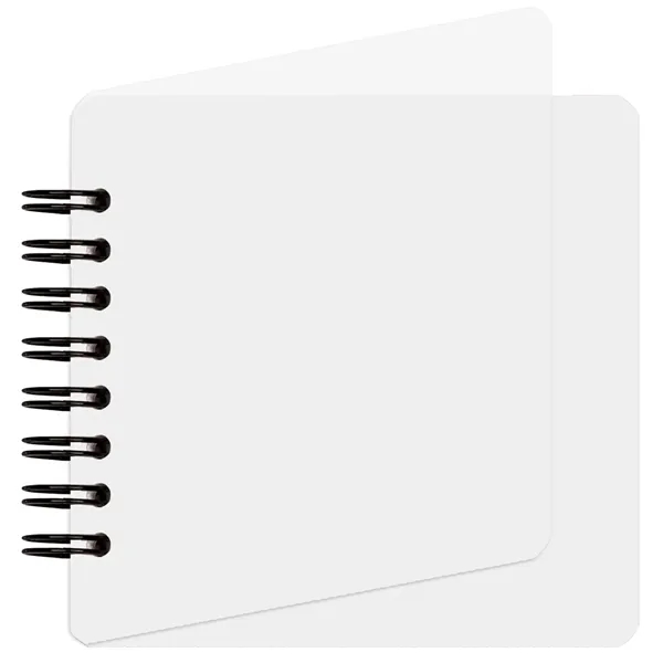 3 11/16" x 3 11/16" square poly journal with 50 sheets... from ASI 50873 Drum-Line / Drum-line Inc