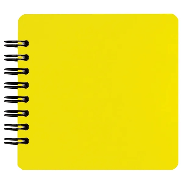 3 11/16" x 3 11/16" square poly journal with 50 sheets... from ASI 50873 Drum-Line / Drum-line Inc