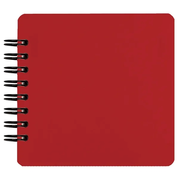 3 11/16" x 3 11/16" square poly journal with 50 sheets.... from ASI 50873 Drum-Line / Drum-line Inc