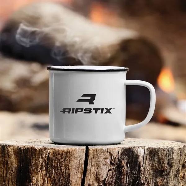 The Rockland enamel mug has a low style and vintage look,... from ASI 84592 St Regis Group