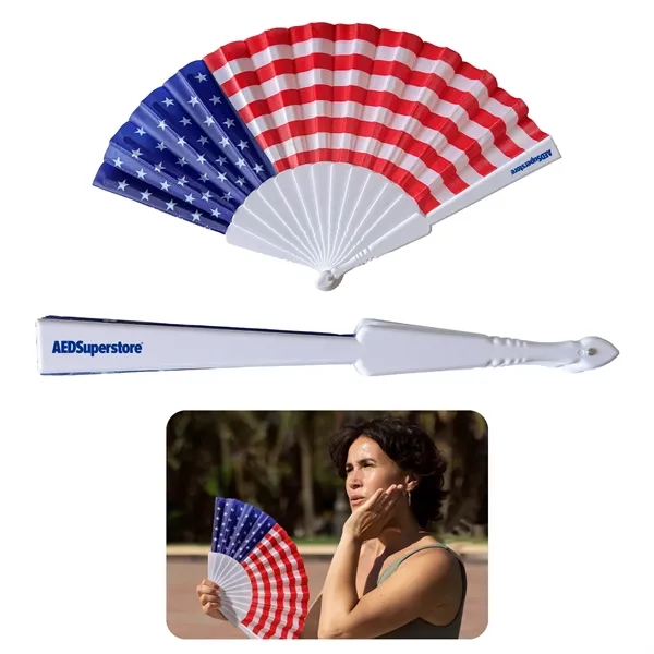Folding hand fan... from ASI 52710 Lincoln Line
