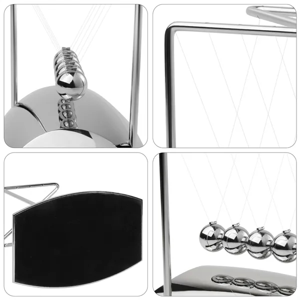 Luxury Newton's Cradle Balance Balls, Executive Desktop Kinetic Motion Toy for... from ASI 73010 Natico Originals Inc / Natico Originals