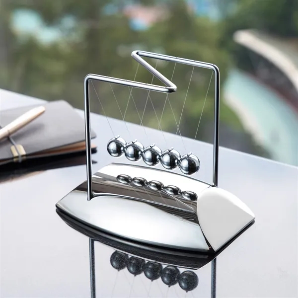 Luxury Newton's Cradle Balance Balls, Executive Desktop Kinetic Motion Toy for... from ASI 73010 Natico Originals Inc / Natico Originals