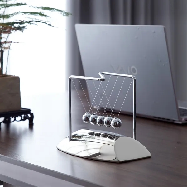 Luxury Newton's Cradle Balance Balls, Executive Desktop Kinetic Motion Toy for... from ASI 73010 Natico Originals Inc / Natico Originals