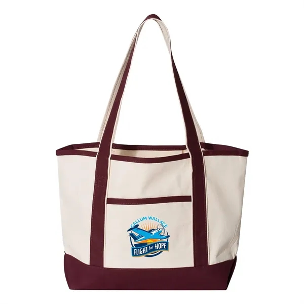 Q-Tees 20L Small Deluxe Tote... from ASI 30208 A P Specialties / AP Specialties