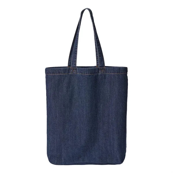 Liberty Bags Cotton Denim Gusseted Tote Bag... from ASI 30208 A P Specialties / AP Specialties