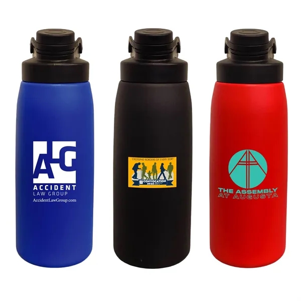 26 ounce 18/8 stainless steel double-wall vacuum insulated water bottle with... from ASI 39820 Opusline (Benmex) / Opus Line