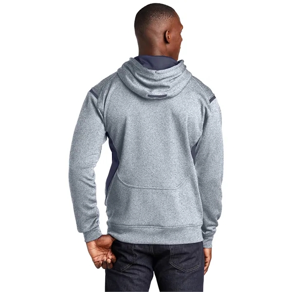 Sport-Tek Tech Fleece Colorblock Hooded Sweatshirt.... from ASI 84863 SanMar