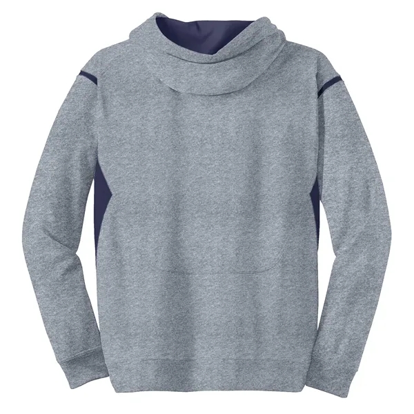 Sport-Tek Tech Fleece Colorblock Hooded Sweatshirt.... from ASI 84863 SanMar