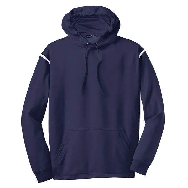 Sport-Tek Tech Fleece Colorblock Hooded Sweatshirt.... from ASI 84863 SanMar