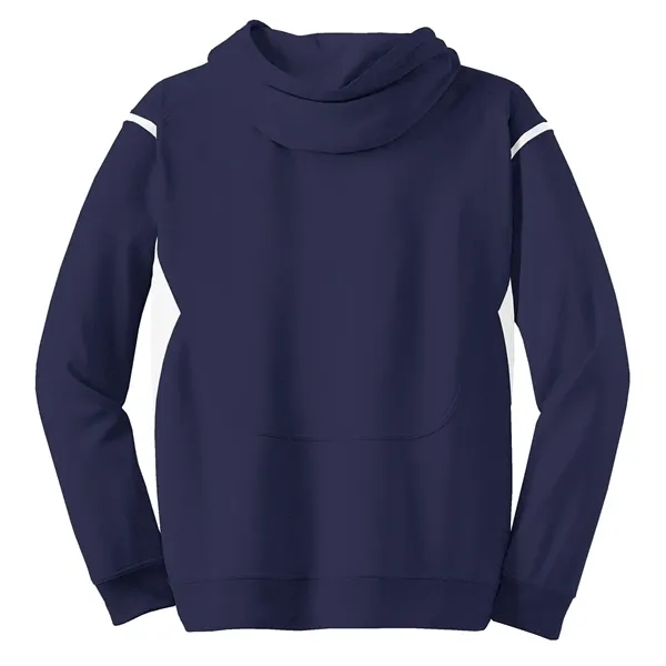Sport-Tek Tech Fleece Colorblock Hooded Sweatshirt.... from ASI 84863 SanMar