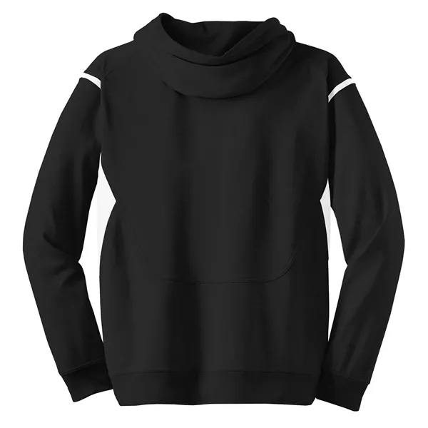 Sport-Tek Tech Fleece Colorblock Hooded Sweatshirt.... from ASI 84863 SanMar