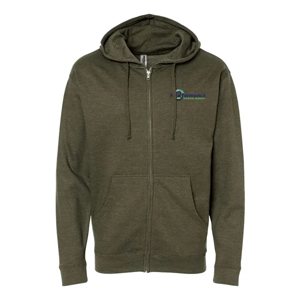 Independent Trading Co. Midweight Zip Hooded Sweatshirt... from ASI 30208 A P Specialties / AP Specialties