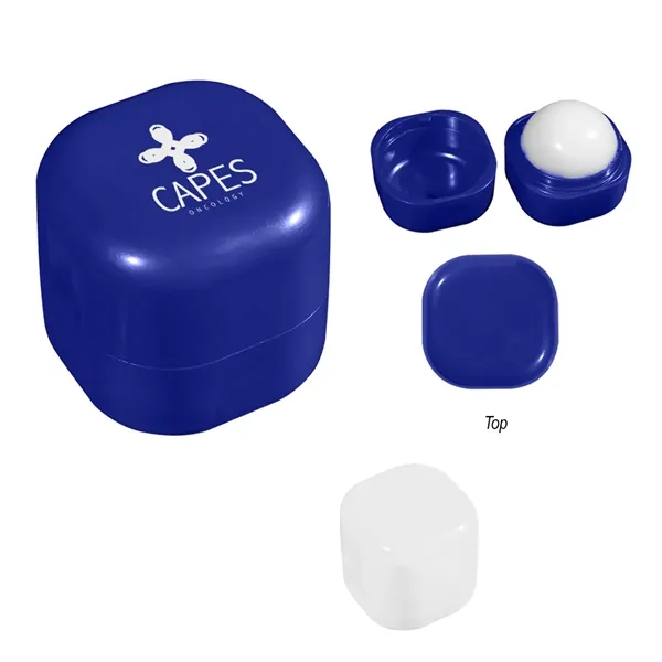 Vanilla-flavored lip balm cube available in six colors that's safety sealed... from ASI 61125 Hit Promotional Products / Hit®