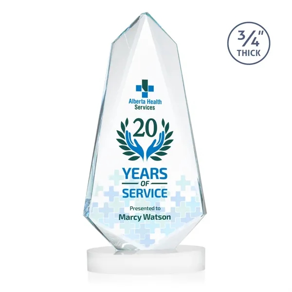 Sheridan VividPrint™ Award on Alberton Base - White... from ASI 84592 St Regis Group / St Regis