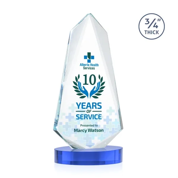 Sheridan VividPrint™ Award on Alberton Base - Sky Blue... from ASI 84592 St Regis Group / St Regis