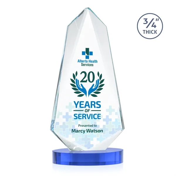 Sheridan VividPrint™ Award on Alberton Base - Sky Blue... from ASI 84592 St Regis Group / St Regis