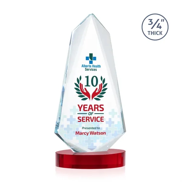 Sheridan VividPrint™ Award on Alberton Base - Red... from ASI 84592 St Regis Group / St Regis