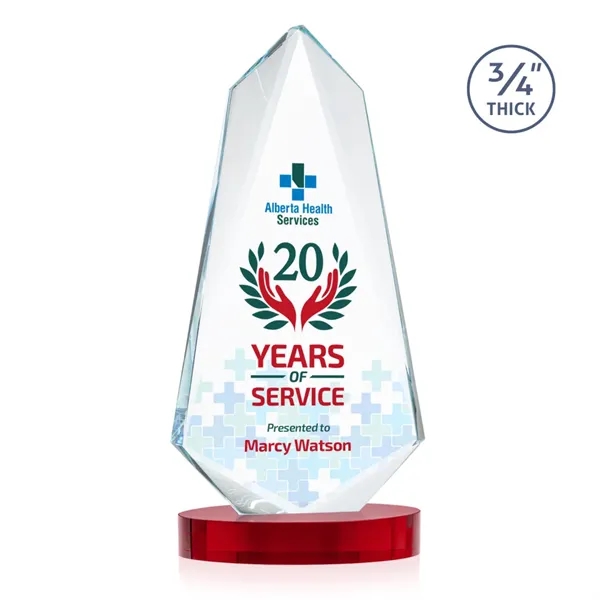 Sheridan VividPrint™ Award on Alberton Base - Red... from ASI 84592 St Regis Group / St Regis