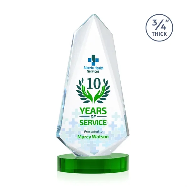 Sheridan VividPrint™ Award on Alberton Base - Green... from ASI 84592 St Regis Group / St Regis