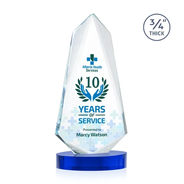 Sheridan VividPrint™ Award on Alberton Oval Base - Blue... from ASI 84592 St Regis Group / St Regis