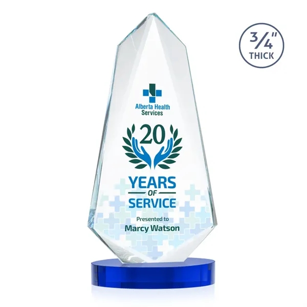 Sheridan VividPrint™ Award on Alberton Oval Base - Blue... from ASI 84592 St Regis Group / St Regis