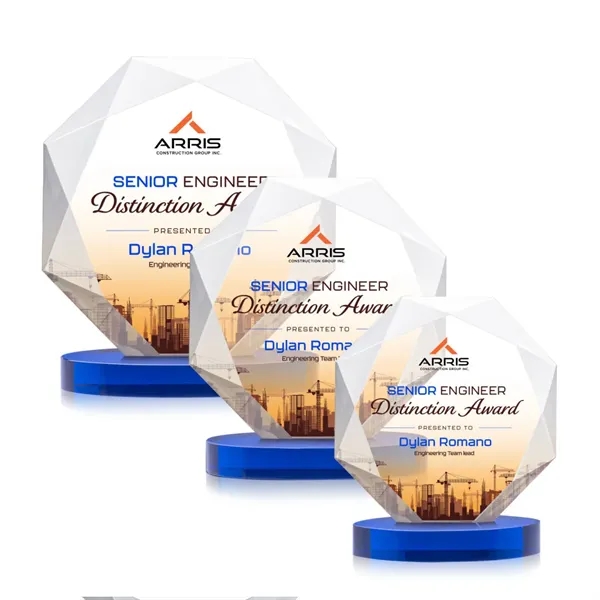 Kitchener VividPrint™ Award on Alberton Base - Blue... from ASI 84592 St Regis Group / St Regis