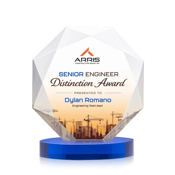 Kitchener VividPrint™ Award on Alberton Base - Blue... from ASI 84592 St Regis Group / St Regis