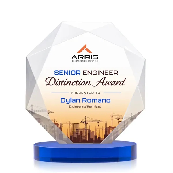 Kitchener VividPrint™ Award on Alberton Base - Blue... from ASI 84592 St Regis Group / St Regis
