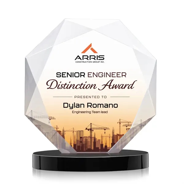 Kitchener VividPrint™ Award on Alberton Base - Black... from ASI 84592 St Regis Group / St Regis