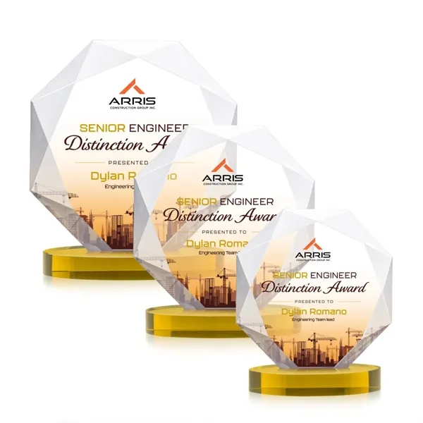 Kitchener VividPrint™ Award on Alberton Base - Gold... from ASI 84592 St Regis Group / St Regis