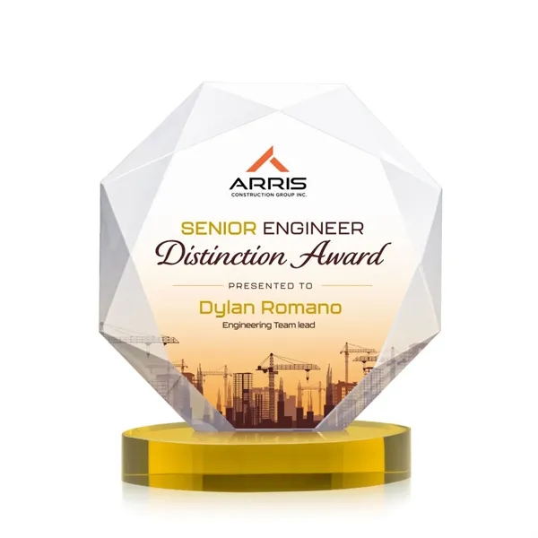 Kitchener VividPrint™ Award on Alberton Base - Gold... from ASI 84592 St Regis Group / St Regis
