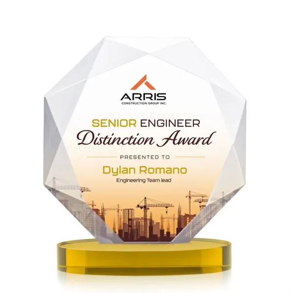 Kitchener VividPrint™ Award on Alberton Base - Gold... from ASI 84592 St Regis Group / St Regis