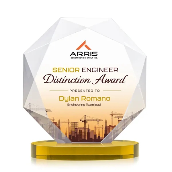 Kitchener VividPrint™ Award on Alberton Base - Gold... from ASI 84592 St Regis Group / St Regis