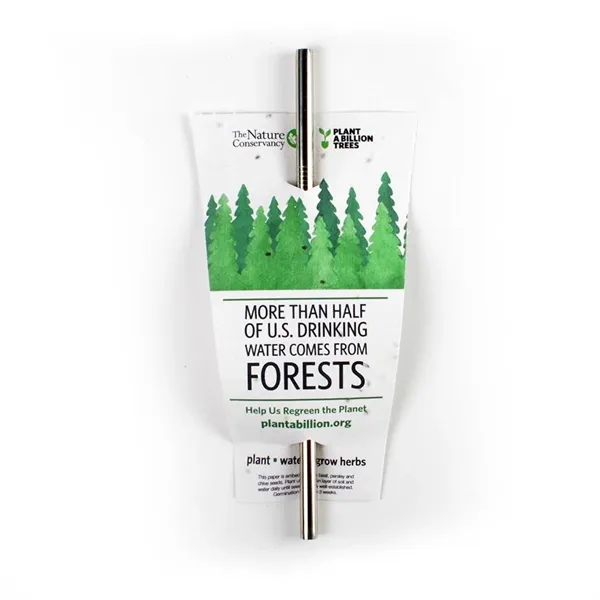 Printed seed paper pencil holder... from ASI 40646 Bloomin Promotions / Bloomin' Promotions™