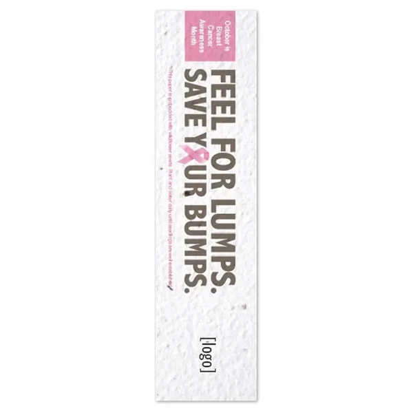 Printed seed paper bookmark.... from ASI 40646 Bloomin Promotions / Bloomin' Promotions™