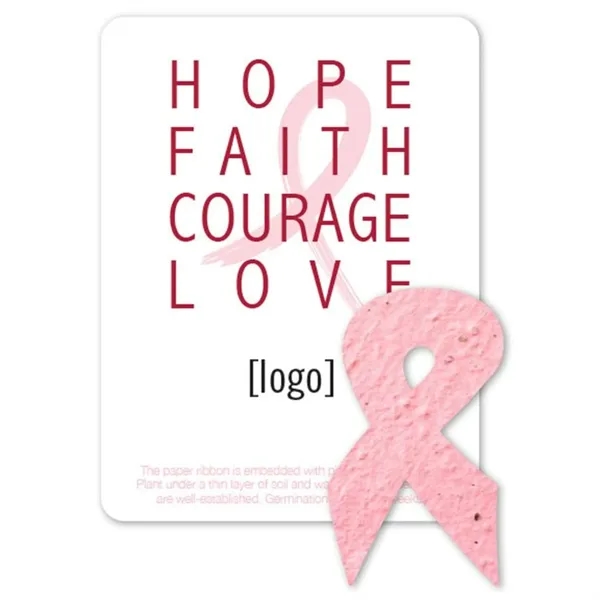 Gift pack features a recycled info card and plantable piece of... from ASI 40646 Bloomin Promotions / Bloomin' Promotions™