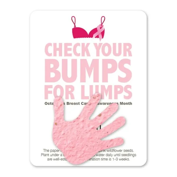 Gift pack features a recycled info card and plantable piece of... from ASI 40646 Bloomin Promotions / Bloomin' Promotions™