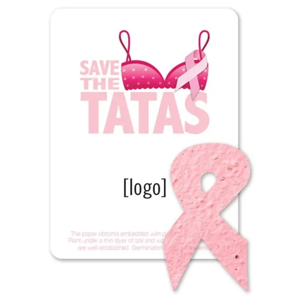 Gift pack features a recycled info card and plantable piece of... from ASI 40646 Bloomin Promotions / Bloomin' Promotions™