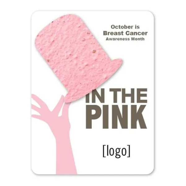 Gift pack features a recycled info card and plantable piece of... from ASI 40646 Bloomin Promotions / Bloomin' Promotions™