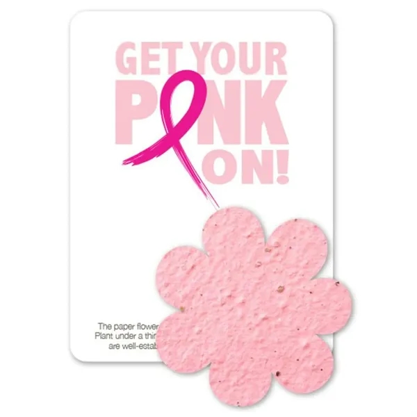 Gift pack features a recycled info card and plantable piece of... from ASI 40646 Bloomin Promotions / Bloomin' Promotions™