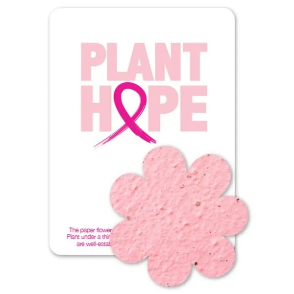 Gift pack features a recycled info card and plantable piece of... from ASI 40646 Bloomin Promotions / Bloomin' Promotions™